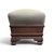 Early-to-Mid 20th Century Upholstered Wood Storage Ottoman With Hinged Lid For Sale - Image 17 of 17