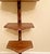 Mid-Century Modern Vintage MCM Wooden 4 Tier Wall Mounted Hanging Display Shelf For Sale - Image 3 of 5