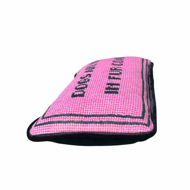 not needlepoint The love for our fur babies knows no bounds. IYKYK! original pillow is created from Mommani private label...