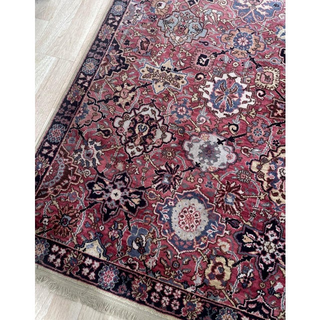 Textile Vintage Mid-Century Karastan Rug 4' X 5.7' (121.9cm X 173.7cm) 1960s For Sale - Image 7 of 8