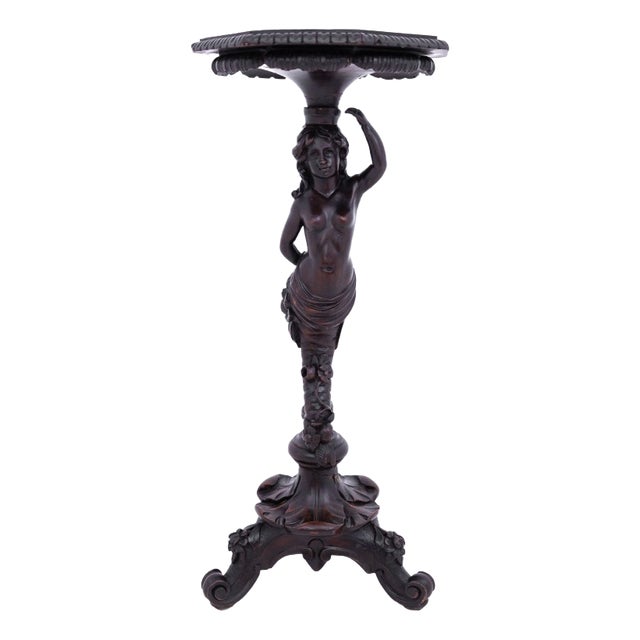 Carved Pedestal, France, 1880s For Sale