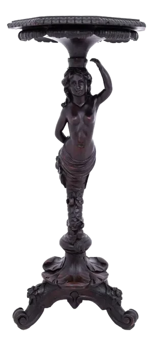 Carved Pedestal, France, 1880s