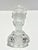 St Louis “Flore Et Pomone” French Lead Crystal Candlestick, Frosted Spiral Stem For Sale - Image 10 of 16