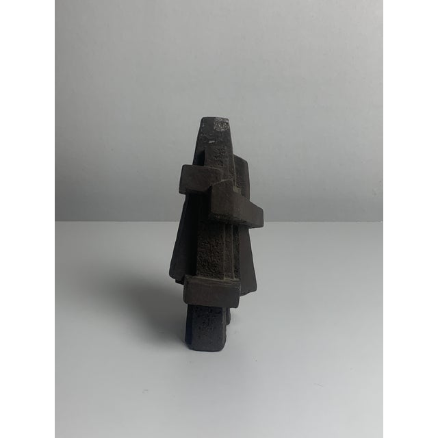 Brutalist Dutch Abstract Cast Concrete Sculptures, 1960s, Set of 2 For Sale - Image 16 of 18