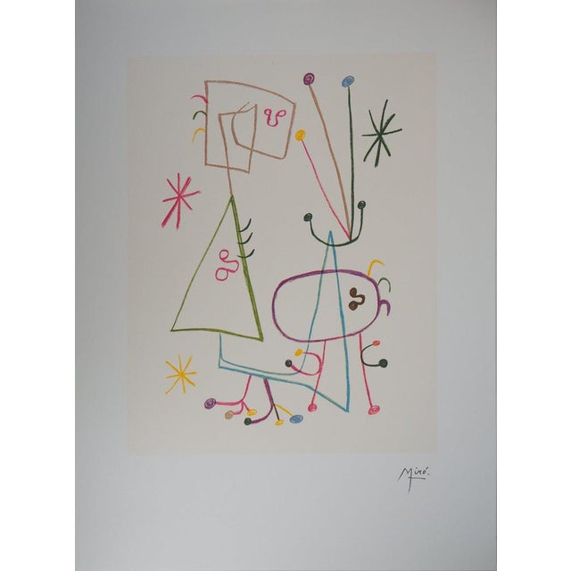 Joan Miro, Famille à l’étoile, Lithograph For Sale - Image 6 of 6