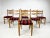 1960s Set of 6 Dining Chairs by Henning Kjaernulf For Sale - Image 10 of 10