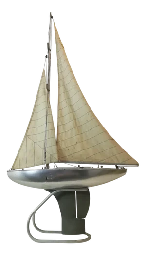 Vintage Italian Sailing Boat by Valberan, 1950s