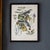 Realism Pair of Framed Bird and Botanical Prints by Arthur Singer Mockingbird and Goldfinch For Sale - Image 3 of 16