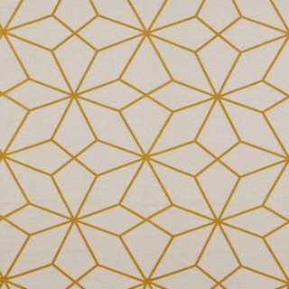 Harlequin Axal Fabric in Ochre For Sale