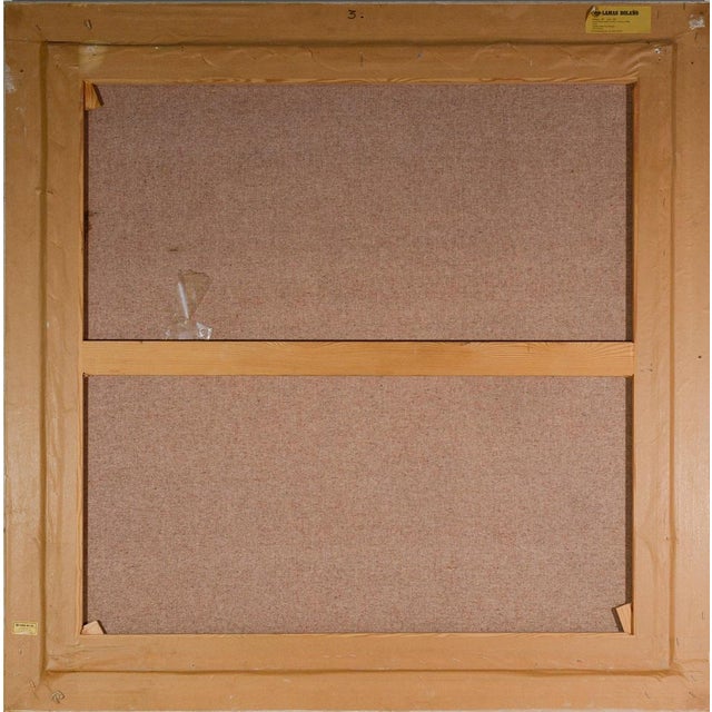 Turquoise Antoni Ferrer Palero, Seascape Study, Large Oil on Canvas For Sale - Image 8 of 9