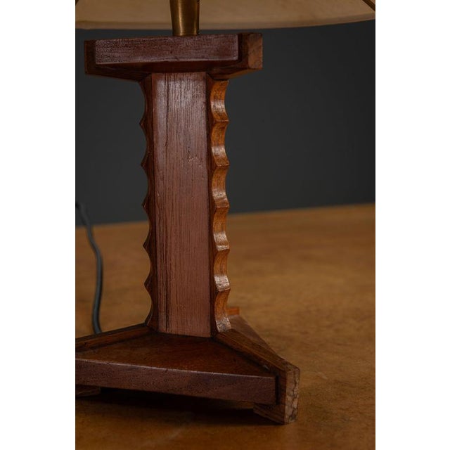 Amsterdam School Table Lamp, 1920s For Sale - Image 3 of 9