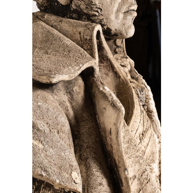 Antique French Military/Gentleman Bust For Sale In Salt Lake City - Image 6 of 13