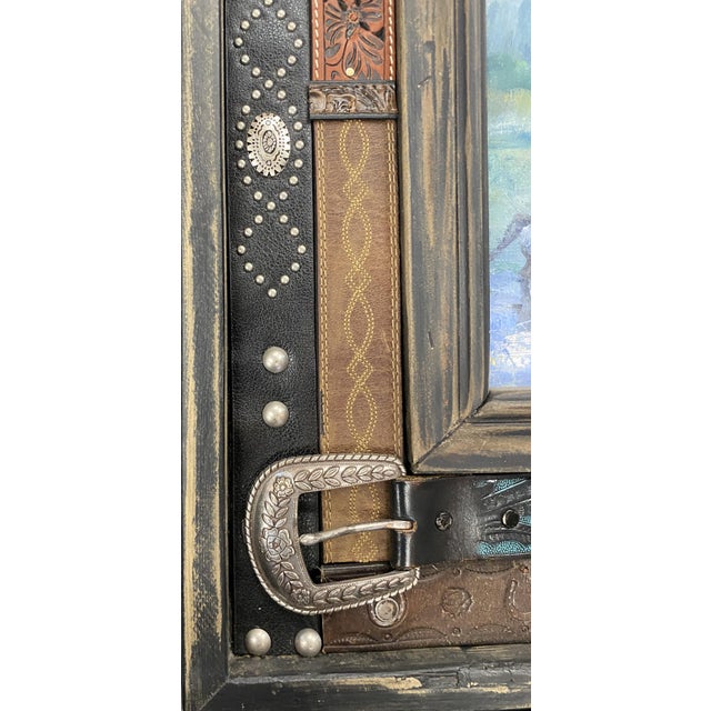 "Out of the Mist" ~ Lorie Batson Original Oil Painting. A Group of Horses at Dawn as the Mist Is Rising Off the Pond. For Sale - Image 14 of 17