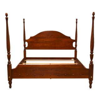 Knob Creek Solid Cherry King Bed For Sale