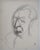 Léopold Survage, Portrait of a Pensive Man, Original Drawing For Sale - Image 5 of 5