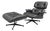 Set of Lounge Chair with Ottoman by Charles Eames for Vitra For Sale