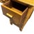 Yellow 1940s Restored Bespok Vertically Stacked Rattan Writing Desk W/ Mahogany Top For Sale - Image 8 of 9
