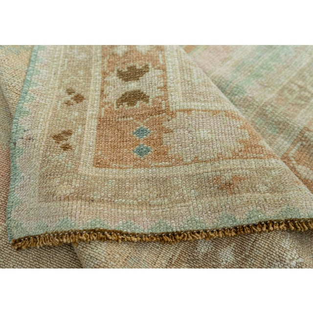 Textile Turkish Vintage Rug 4'8" x 7'7" #20608 For Sale - Image 7 of 8