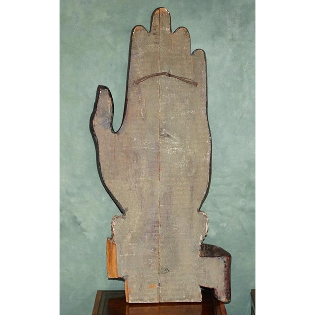 19th Century Fortune Tellers Painted Palmistry Advertising Sign For Sale - Image 14 of 18