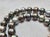 South Sea Tahitian Black Pearl Necklace With 14k White Gold Clasp For Sale - Image 9 of 9