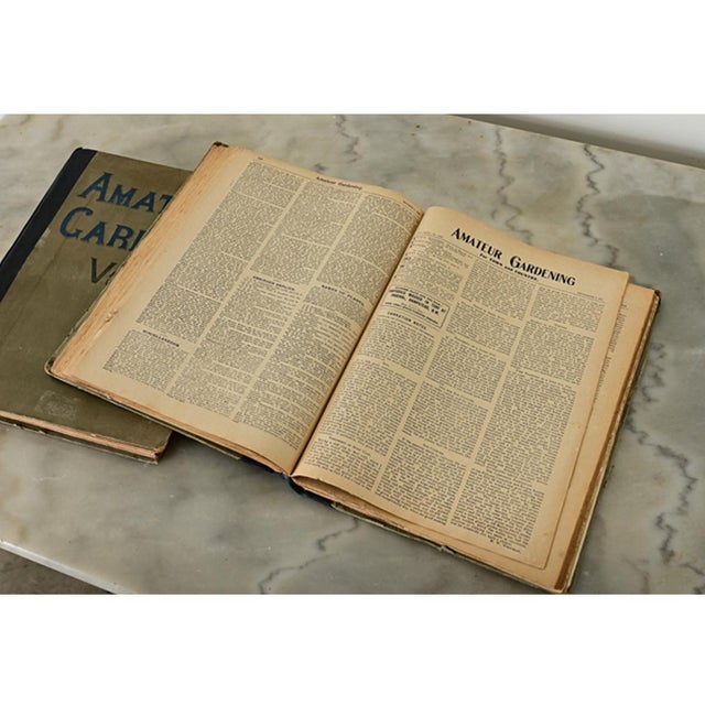 English Early 20th Century Amateur Gardening Books - Set of 2 For Sale - Image 4 of 9