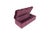 Contemporary Tufted Storage Ottoman in Burgundy Velvet by Naula Design For Sale - Image 3 of 6