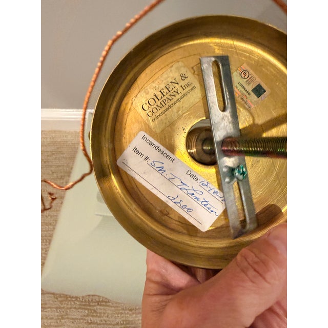 Custom Colleen & Company Tole Tent Lantern For Sale In Washington DC - Image 6 of 8