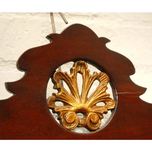 Wood Late 19th Century Carved and Gilded Wall Mirror For Sale - Image 7 of 7