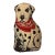 Vintage Wool Dalmatian Needlework Needlepoint Dog Pillow or Doorstop For Sale