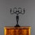 Metal Berlin Iron Candleholder after Karl Friedrich Schinkel, 19th Century For Sale - Image 7 of 7