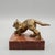 1920s Cat Paperweight in Marble and Bronze, 1920s For Sale - Image 5 of 9