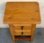 Mid 20th Century Pair of Spanish Honey Tone Narrow Nightstands with two drawers For Sale - Image 11 of 18