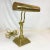 Art Deco 1970s Vintage Art Deco Brass Piano-Bankers Desk Lamp With Pyramid Base For Sale - Image 3 of 7
