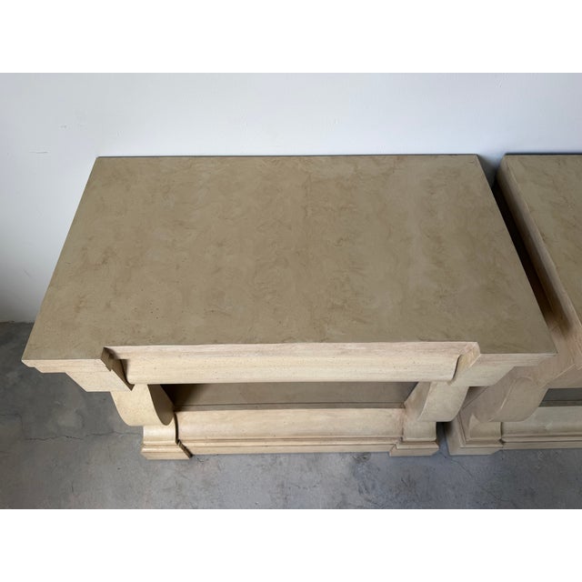 Ralph Lauren Neoclassical Style With Drawer Nightstands – Pair For Sale - Image 4 of 18