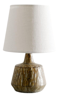 Swedish Stoneware Ceramic Table Lamp by Gunnar Nylund for Rörstrand, 1950s