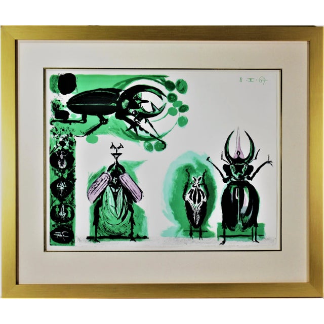 Graham Sutherland, Beetles #1, 1967 For Sale - Image 9 of 9