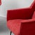 Vintage Lounge Chairs in Red Fabric by Gigi Radice, 1960s, Set of 2 For Sale - Image 9 of 11