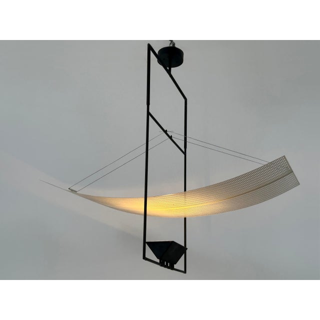 Zefiro Chandelier by Mario Botta for Artemide, Italy, 1980s For Sale - Image 16 of 18
