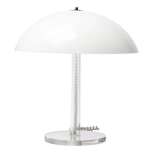 Acrylic Table Lamp by Harco Loor, 1980s For Sale