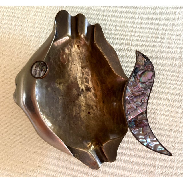 Mexican Los Castillo Fish Trinket Dish/Ashtray For Sale - Image 3 of 10