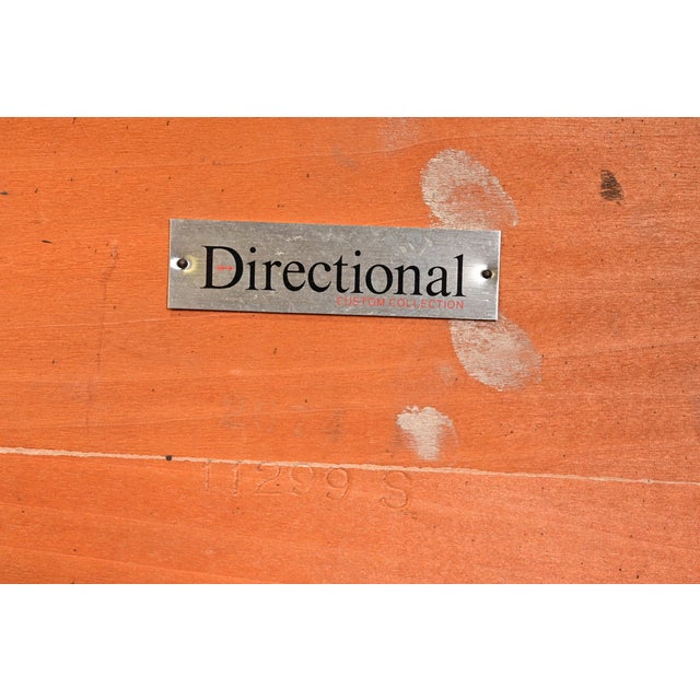 Paul Evans for Directional Mid-Century Modern Burl Wood Parsons Side Table, 1960s For Sale - Image 10 of 11