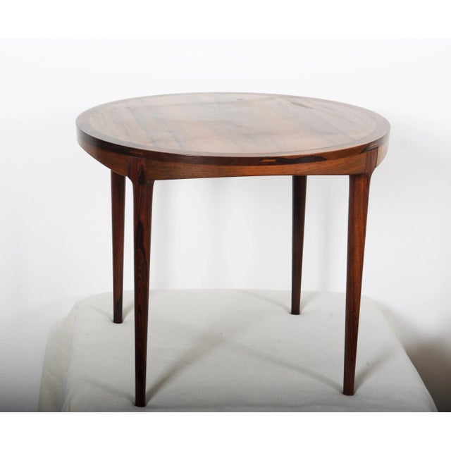 Bruksbo Scandinavian Wooden Side Table by Haug Snekkeri for Bruksbo, 1960s For Sale - Image 4 of 9