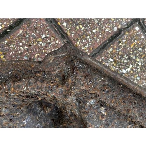 Antique Cast Iron Boot Scraper For Sale - Image 10 of 11