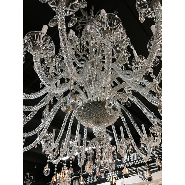 Strass Large Crystal Chandelier | Chairish