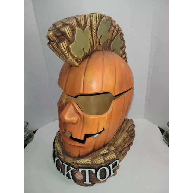 One of a Kind Shock Top Jack-O'-Lantern Beer Sign Master Mold For Sale - Image 9 of 9