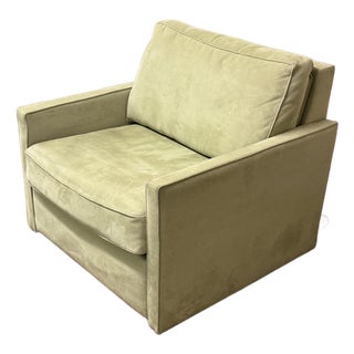 American Leather Bentley Sleeper Chair For Sale