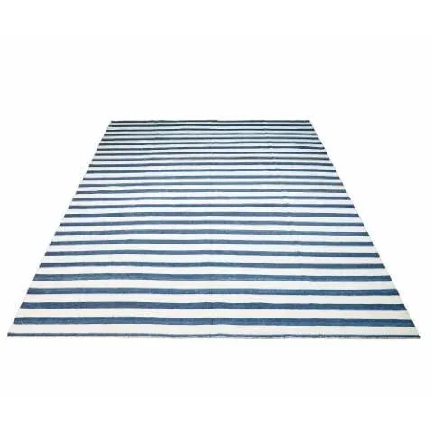 This vintage 8x10 Dhurrie flat weave is an exciting new entry in Rug & Kilim’s esteemed collection. Handwoven in wool, it...