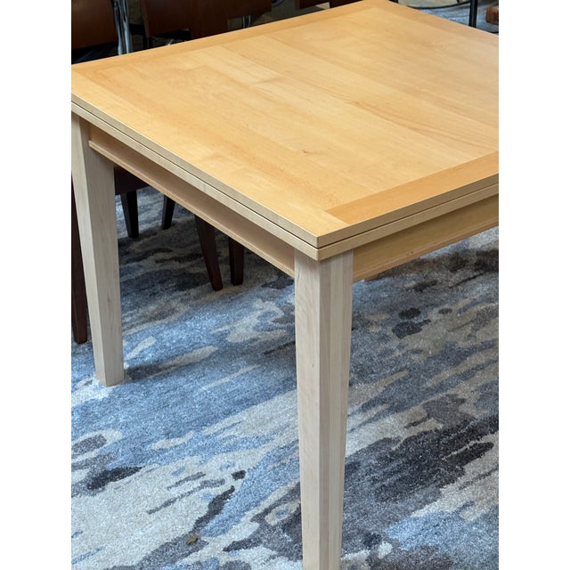 Early 21st Century Crate & Barrel Extension Dining Table For Sale - Image 5 of 12