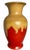 Vintage Drip Glaze Pottery Red Tan Vase For Sale In New York - Image 6 of 18