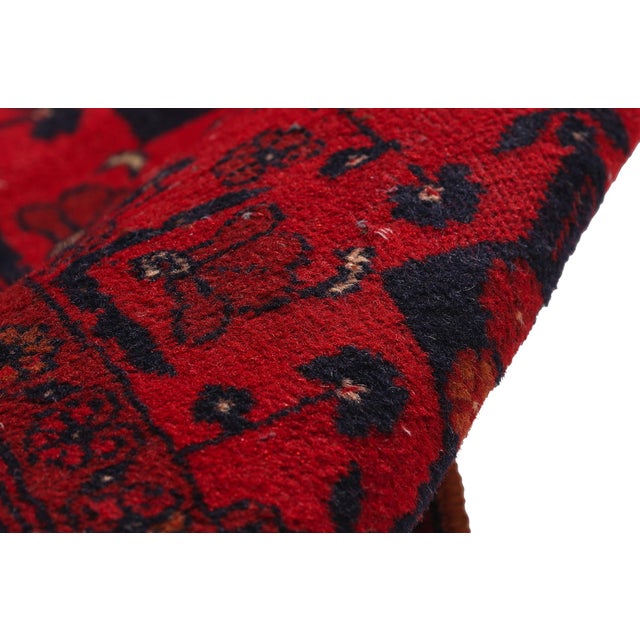 Vintage Persian Turkoman Rug, 01'08 X 03'04 For Sale In Dallas - Image 6 of 10